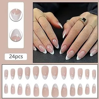 FRENCH NAIL SET OF 12