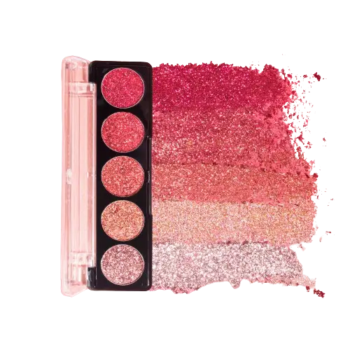 5 COLOUR GLITTER EYESHADOW ( RANDOM )